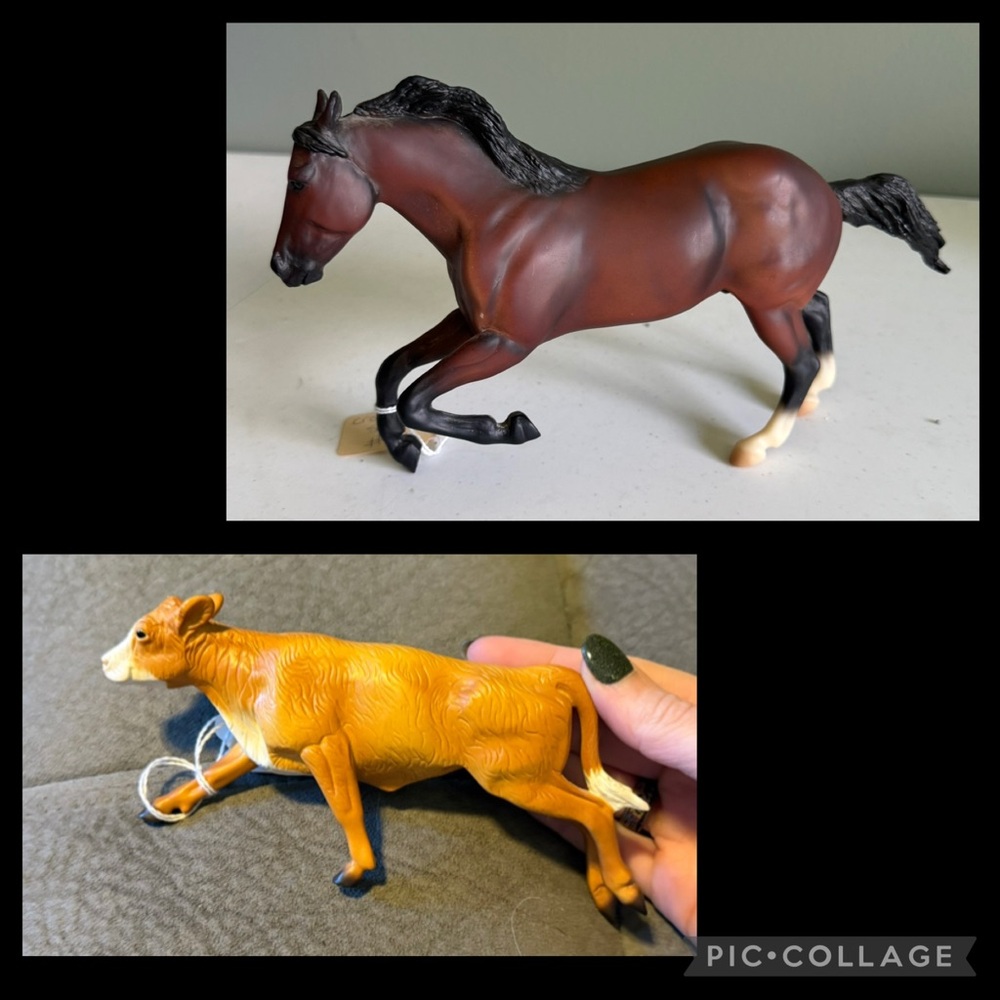 Breyer Wahoo King Roping Horse and Calf